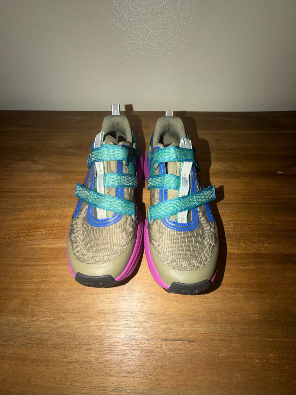 Teva Tan, Teal & Pink Athletic Sneakers